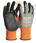 Air Skin 21 Gauge Cut Resistant Work Gloves With Second Skin Comfort Breathable Seamless Knit Flexible Grip Touchscreen Compatible Refined Tasks Size Large 1 Pair