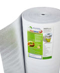 Thick 5mm Foam Core Insulation Roll 48 Inch By 50 Feet Reflective Radiant Barrier That Slashes Heat Transfer R Value Up To 15.7 With One Layer