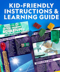 Kid-friendly instructions for Underwater Crystal Growing Science Kit For Kids Grow 8 Colorful Crystals In A 360 Degree Viewing Canister