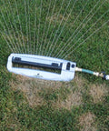 All Metal Oscillating Lawn Sprinkler With Rust Proof Aluminum Base, 4,100 Sq Ft Coverage on lawn