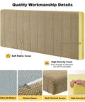 Custom Fit Fireplace Hearth Pad Big Time Ultra Snug Corduroy Baby Proof Buffer Bumper Non Slip Window Seat Cover Real Deal Indoor Furniture Edge Shield for Kiddos Cut to Size Thick Foam with soft fabric cover and high density foam.