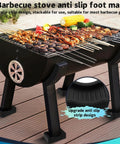 Anti Slip Caster Cups For Furniture And BBQ Grills, Durable Silicone Non Slip Pads For Wheels Or Legs, Stackable Floor Protectors For Indoor And Outdoor Use, 4 Pack, Black under barbecue.