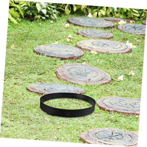 Round Concrete Paver Mold For DIY Garden Paths And Patios, Easy To Use Reusable Cement Mold for decorative outdoor walkways