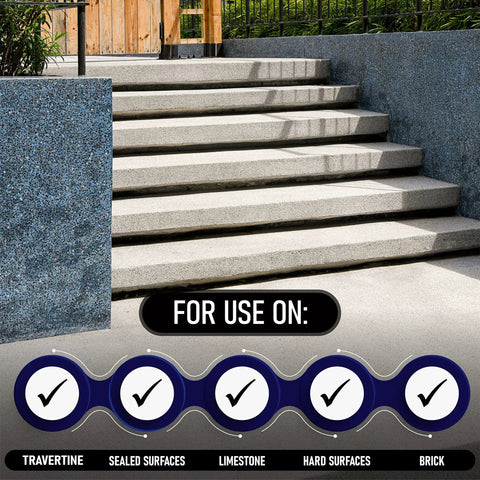 Invisible Non-Slip Coating and Sealant for Indoor Outdoor Tile Concrete Natural Stone Clear Anti-Slip Treatment on outdoor steps