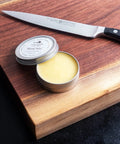 Must Have Everyday Wood Care Wax For Spoons Cutting Boards And Butcher Blocks With Beeswax And Mineral Oil Conditioner Two Oz Wood Butter on board