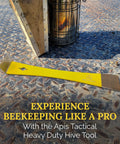 Heavy Duty Beehive Tool For Beekeeping Prying Lifting And Scraping With 3 Point 5mm Thick Heat Treated Stainless Steel tool