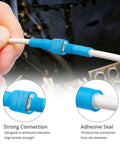 Must Have Pro Grade Heat Shrink Spade Connector Kit With 250 Pcs Quick Disconnect Terminals used for secure electrical wiring