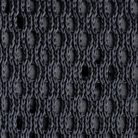 Close-up of black mesh fabric pattern used in Ballistic Tool Belt With Suspenders, Professional Series For Heavy Duty Work, Worksite Ready
