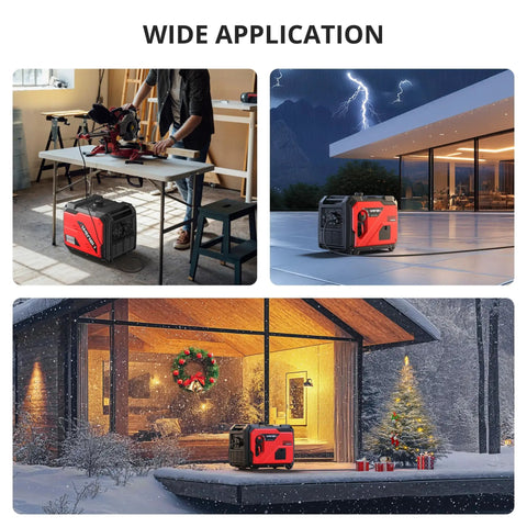 5000W Inverter Generator With CO Protection And Super Quiet Performance For Home Or RV Use, 223cc OHV, wide use scenes