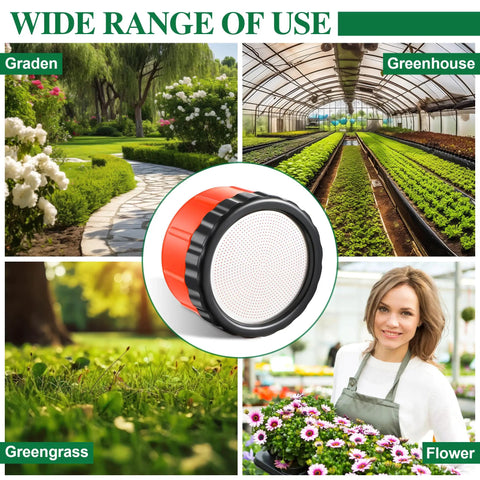 Two Thousand Hole Garden Watering Nozzle With 11 GPM Shower Sprayer Easy Peasy Outdoor Hose Head for wide range use