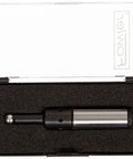 Audible Edge Finder 0.400 In Spring Loaded Ball Tip With Six Light Ports Beeps On Contact in protective case for wood and metalworking