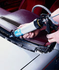 Flexible 310 mL Foil Package Applicator With Rugged Metal Components, Rod Driven Friction Feed Delivers A Smooth, Steady Flow Of Automotive Sealant And Urethane, Built To Last And Make Adhesive Jobs A Breeze used on car exterior