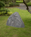 Outdoor Natural Arrow Rock Decor For Lawns And Gardens, Weatherproof Fiberglass Yard Accent That Looks Real on green lawn