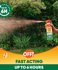 Person spraying Outdoor Insect And Mosquito Fogger Kills And Repels Bugs In Your Yard For Backyard Hangouts Kills And Repels Flies