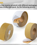 Three PSA rolls of Longboard Sandpaper 220 Grit Two And Three Quarter Inch Wide By Twenty Yard, showing different packaging styles.