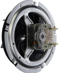 Cooling Fan 318575600 for Range Stove Oven - Genuine Replacement Part Motor, silver and black, close-up view
