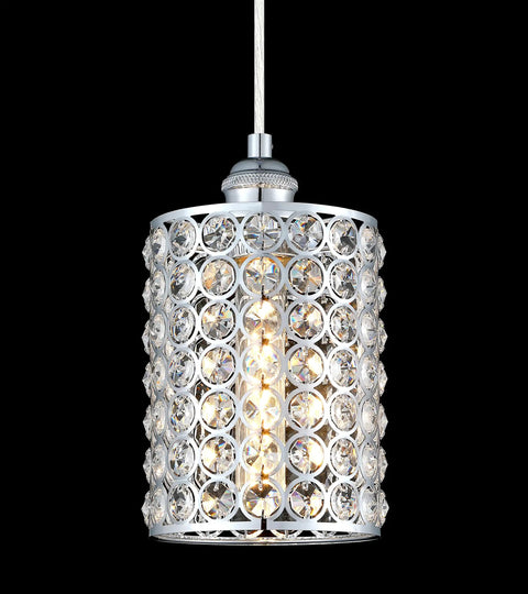 3 Pack Crystal Pendant Light With Polished Nickel Finish And Opal Polyhedral Shade For A Modern Bar Vibe In Dining Room And Living
