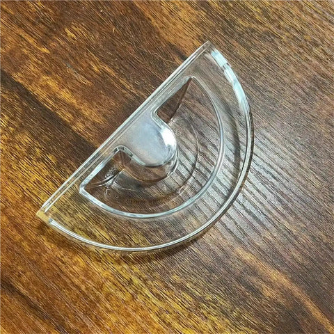 Top view of Water Tank Lid Cover For Creatista Plus J520 Coffee Machine Secure Snap On Lid Clear Debris Shield Durable Replacement