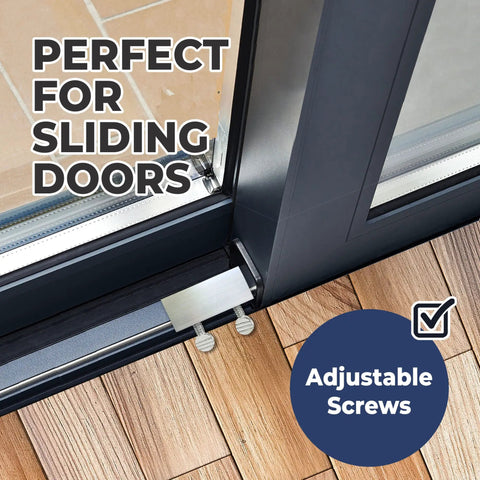 Aluminum Thumb Turn Window Locks 4 Pack For Sliding Windows And Doors No Drill Install Kid Safe Indoor Outdoor Security.