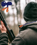 Corded Silicone Reusable Ear Plugs For Maximum Hearing Protection At The Gun Range And Everyday Noisy Jobs, man hunting