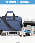 Two Pack 20L Underseat Carry On Bag For Airlines Flight Friendly Duffle With Multiple Pockets Adjustable Shoulder Strap