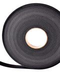 Adhesive Backed Sponge Neoprene Weather Stripping Peel And Stick, 3/4 Inch Wide, roll of 50 Feet Long shown unrolled slightly