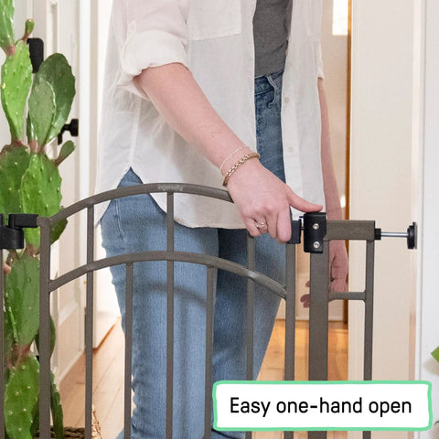 Extra Tall Baby And Pet Gate For Stairs And Doorways No Drill Pressure Mounted Fits Openings From 28.5 To 48 Inches 36 Inch Height