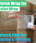 Rock Solid Heavy Duty Stretch Wrap Roll 15 X 1000 Ft Clear Industrial Grade Shrink Film For Pallet Wrap Shipping And Moving Secures Oversized Loads With Zero Sweat in use wrapping pallets.