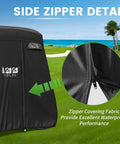 Heavy Duty Golf Cart Cover That’s Tough As Nails Fits 2 4 Or 4 Plus 2 Passenger Carts All Weather Waterproof Windproof