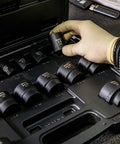 1/2 Inch Drive Impact Socket Set, 19-Piece SAE, Cr-Mo Alloy Steel, Radius Corner Design With Dual Size Markings, Heavy-Duty Case
