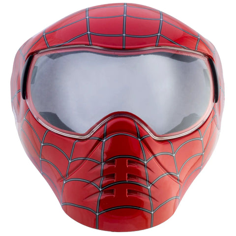 Spiderman SUM Series Sport Utility Mask With Interchangeable Lens and Light Smoke Lens Adjustable Strap Soft Foam Gasket
