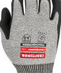 Front view of Dyneema Cut-Protection Touchscreen Glove, 13-Gauge A2 Shell, ANSI Cut Level A2, abrasion resistant work glove.
