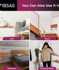Folding Shower Seat With No Slip Mat For Inside Shower Wall Mounted Teakwood And Stainless Steel Bench Chair in various rooms.