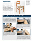 Template sawing tutorial for band saw setup from 'Master Your Band Saw Setup With This Straight Talk Woodworking Guide'