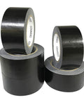 Five Pack Black Heavy Duty Duct Tape 2 Inches By 30 Yards Waterproof Tear By Hand All Weather Residue Free Strong And Flexible