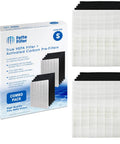 Top Tier True HEPA Replacement Filters For Winix C545 Air Purifier Kit, 2 HEPA and 8 Carbon Filters, Part 1712-0096-00, Packaged