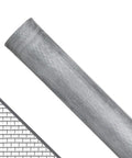 Durable Aluminum Window And Door Screen Roll 36 Inch By 100 Feet, Rust-Resistant Replacement Mesh For Windows And Doors, shown in detail.