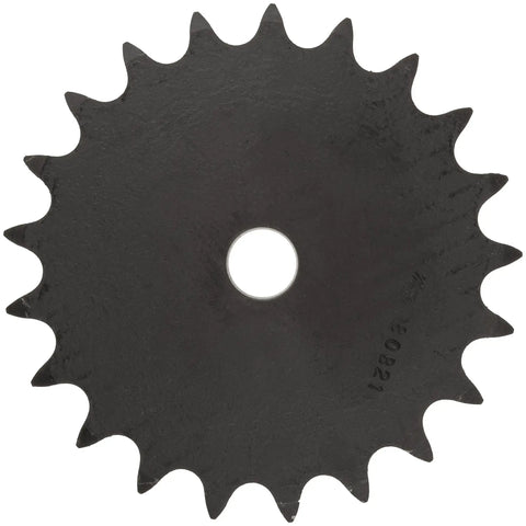 Front view of Roller Chain Sprocket Type B Hub for Series 80 Chain, Single Strand, 1 Inch Pitch, 51 Teeth, Reboreable, metal gear
