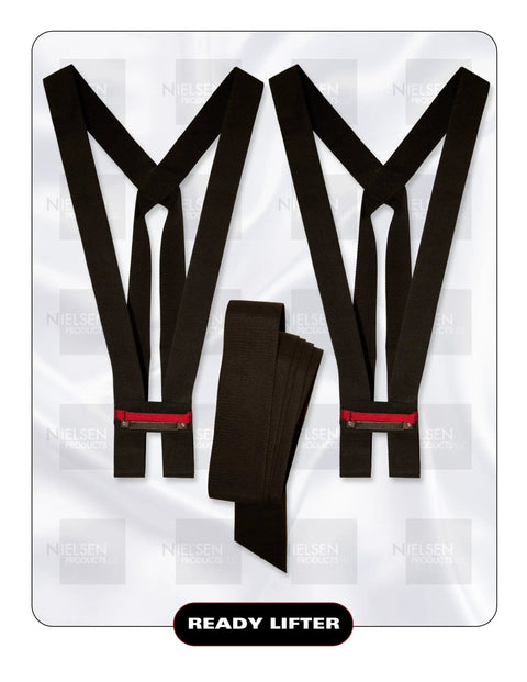 Shoulder Moving Straps for Furniture and Appliances, adjustable two-person harness with 12-ft strap displayed