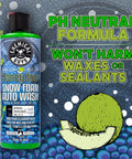 Honeydew Snow Foam Car Wash Soap For Foam Cannons And Guns Thick Clinging Suds That Lift Dirt For A Scratch Free Shine 64 Oz Ready To Roll With Foam Cannon Or Garden Hose Gun, pH neutral bottle