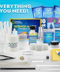 Science Magic Kit For Kids With 100 Plus Experiments And Magic Tricks, Chemistry Set And STEM Projects contents displayed