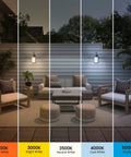 Smart RGBW Landscape Light Fixture With 12W 800 Lumens Tunable White 2700K To 5000K Color Changing Dimmable WiFi Enabled lighting effects