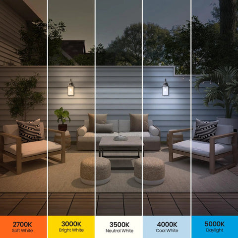 Smart RGBW Landscape Light Fixture With 12W 800 Lumens Tunable White 2700K To 5000K Color Changing Dimmable WiFi Enabled lighting effects