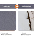 Comparison of ripstop vs non-ripstop fabric for Extra Large Patio Furniture Cover Set For Outdoor Table And Sofa Sectional, Heavy Duty Waterproof