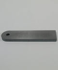 Garage Tested Weld On Threaded Mounting Tabs Featuring 3/8-16 Threads Cut From Solid Quarter Inch Mild Steel Built For Hot Rod Chopper Bobber And Cafe Racer Builds Sold As A Pair Ready To Roll Made In Usa - steel tab with hole.