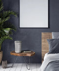 Premium Hepa Air Purifier With H13 True Filters And Uv Light Plus Activated Carbon on a wooden table in modern bedroom.