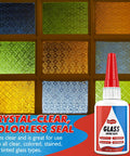 Mad Strong Glass Adhesive For Jewelry And Crafts, Clear Waterproof Glue Quick Bond In 15 Seconds, 1.23 Oz 35 G bottle