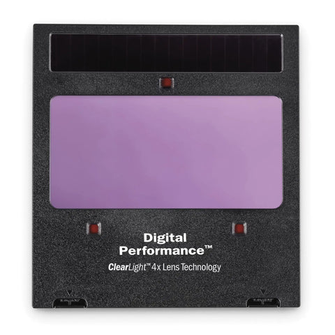 Auto-Darkening Welding Helmet With ClearLight 4x Technology for MIG TIG and Grinding lens with Pro-Grade HD Optics