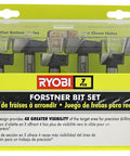 Premium Steel Forstner Drill Bit Set Seven Piece Carpenter Must Have Kit, seven forstner bits in packaging, ideal for clean woodworking holes.