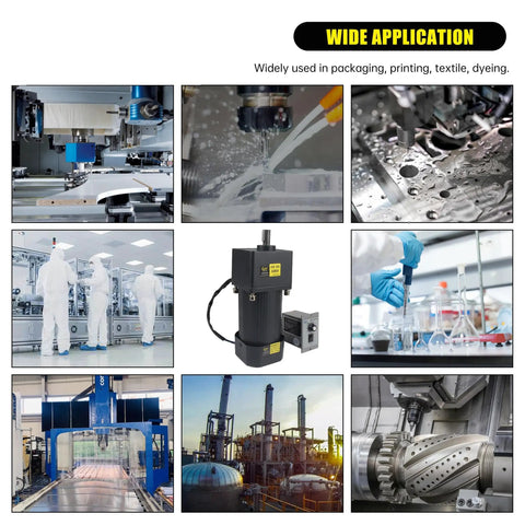 Beefy 250W 110V AC Adjustable Gear Reducer Motor With 0-280 RPM Speed Governor High Torque 8 Nm CW CCW for industrial use